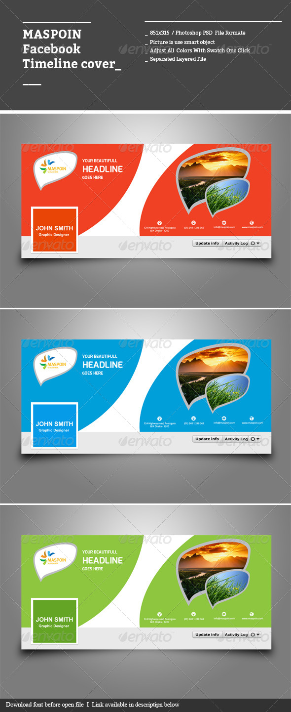 GraphicRiver Maspoin Facebook Timeline Cover 8675998 GraphicRiver Maspoin Facebook Timeline Cover 8675998