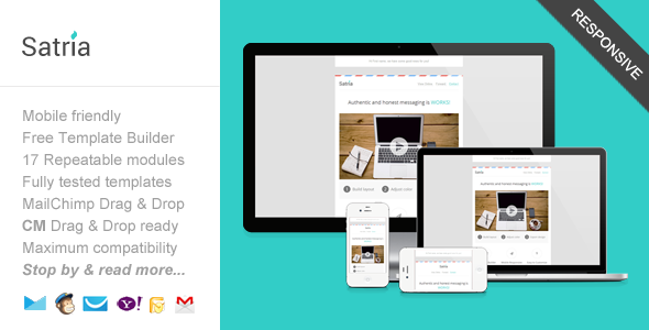 ThemeForest Satria Responsive Email with Template Builder 8658824 ThemeForest Satria Responsive Email with Template Builder 8658824
