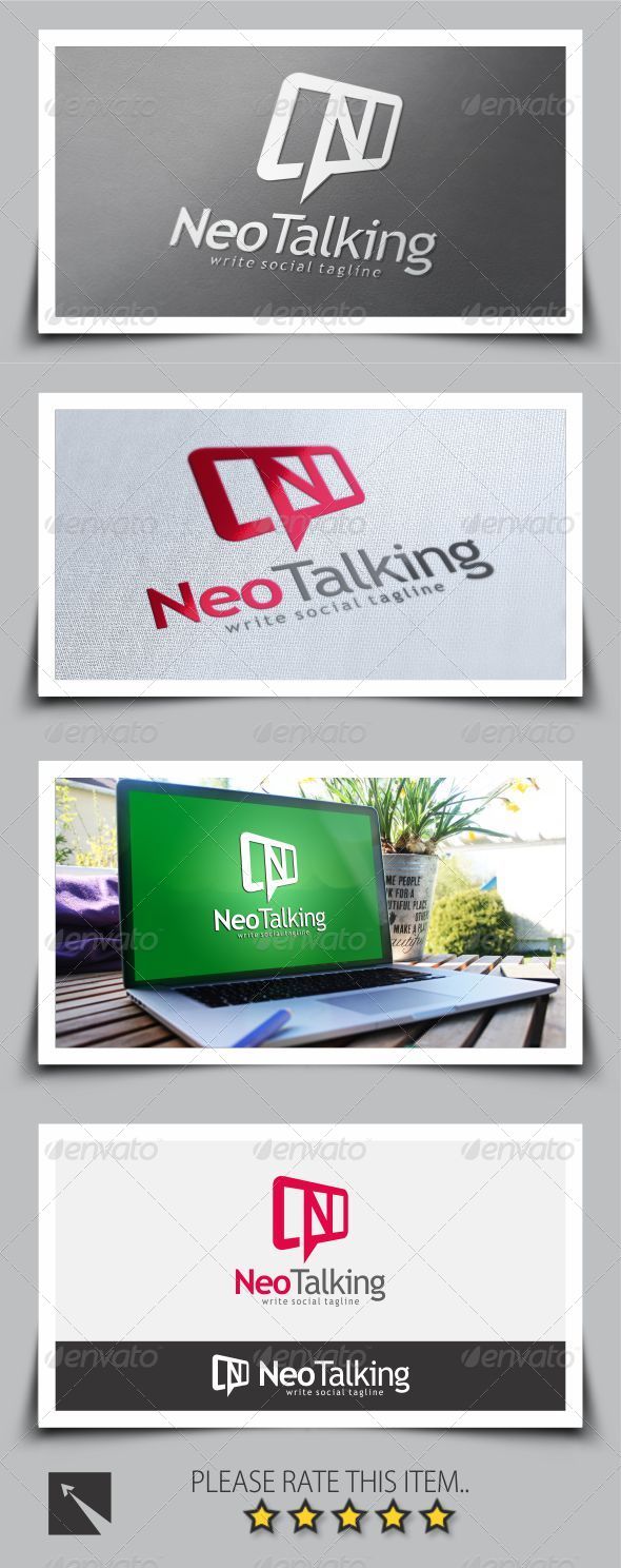 GraphicRiver Chat Letter N Logo Template 8676565 GraphicRiver Chat Letter N Logo Template 8676565