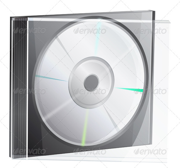 GraphicRiver CD with Cover 8676574 GraphicRiver CD with Cover 8676574