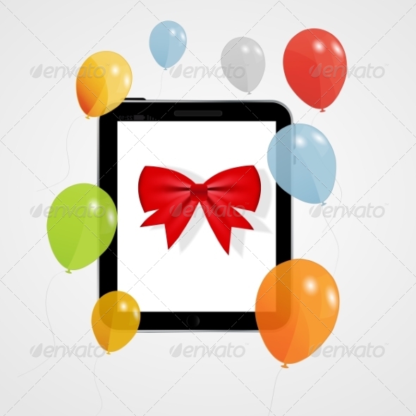 GraphicRiver Digital Tablet Gift 8676852 GraphicRiver Digital Tablet Gift 8676852