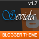 Sevida - Responsive Magazine Blogger Template