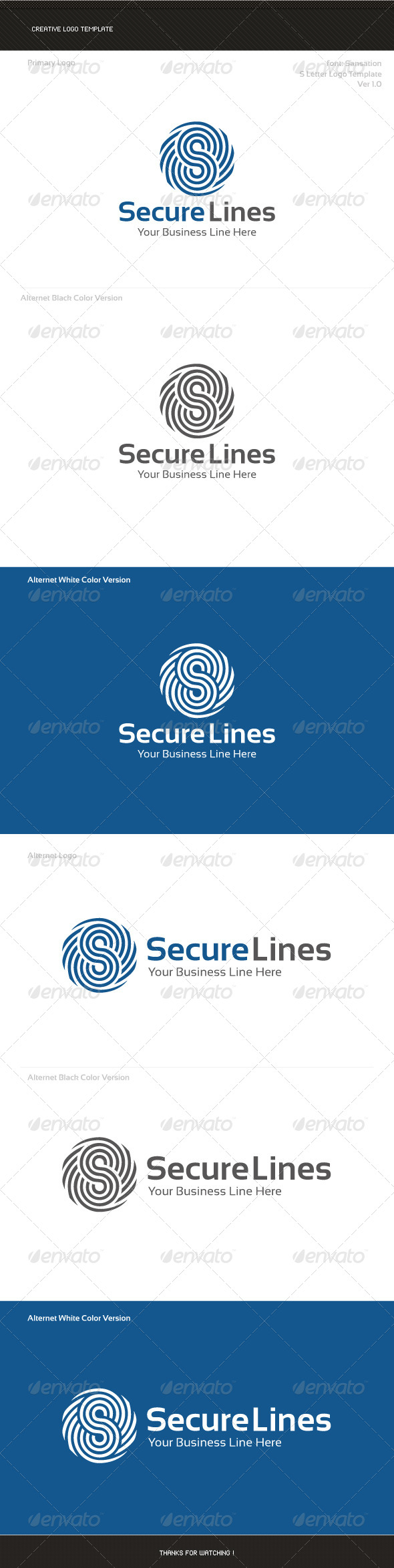GraphicRiver S Letter Logo Template 8677589 GraphicRiver S Letter Logo Template 8677589