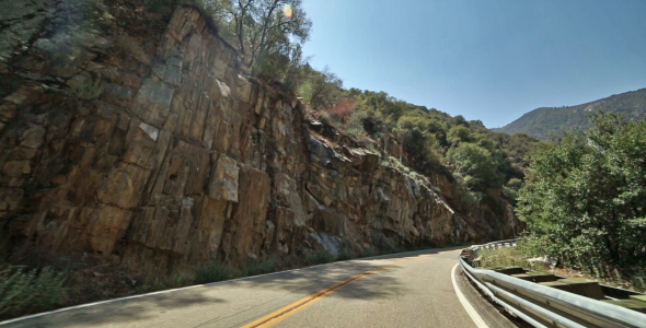 Driving Through The Canyon Driving Through The Canyon