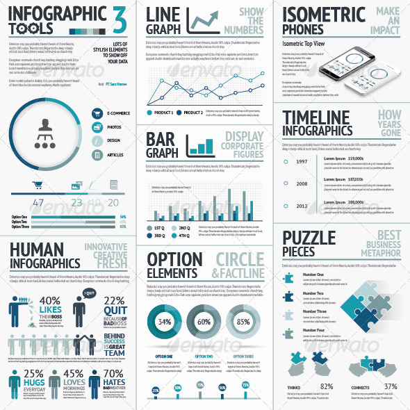 GraphicRiver Business Vector Elements for Data Visualization 8678197 GraphicRiver Business Vector Elements for Data Visualization 8678197