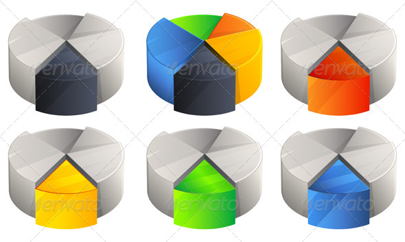 GraphicRiver Chart Elements Illustration 8678724 GraphicRiver Chart Elements Illustration 8678724