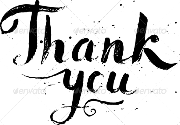 GraphicRiver Thank You Calligraphy Vector 8679277 GraphicRiver Thank You Calligraphy Vector 8679277