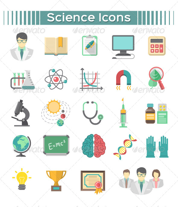 GraphicRiver Science Icons 8679708 GraphicRiver Science Icons 8679708