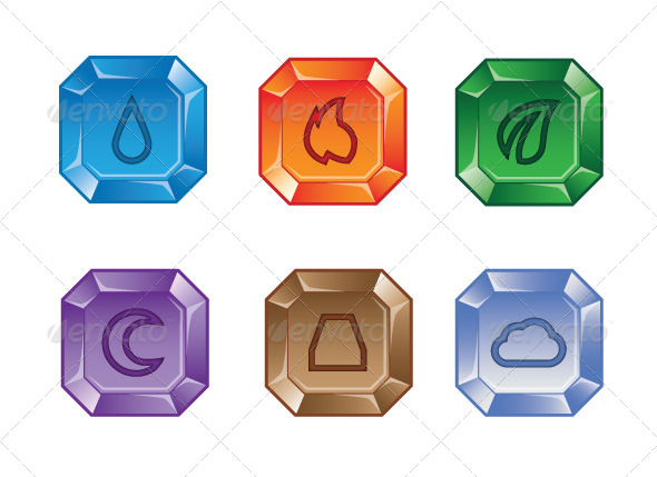 GraphicRiver Set of Elemental Gems 2 for Match 3 Puzzle Game 8680710 GraphicRiver Set of Elemental Gems 2 for Match 3 Puzzle Game 8680710
