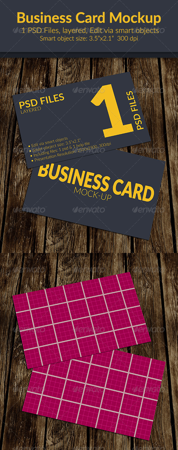 GraphicRiver Business Card Mock-up SS-14 8681857 GraphicRiver Business Card Mock-up SS-14 8681857