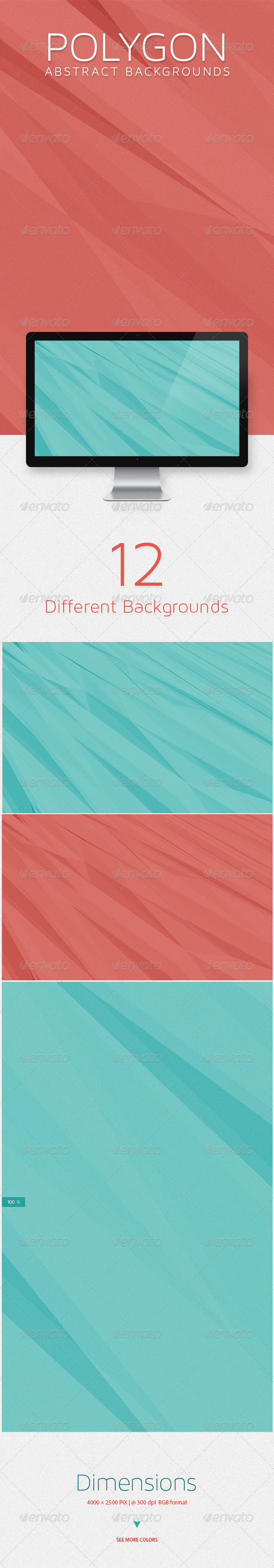 Polygon Abstract Backgrounds