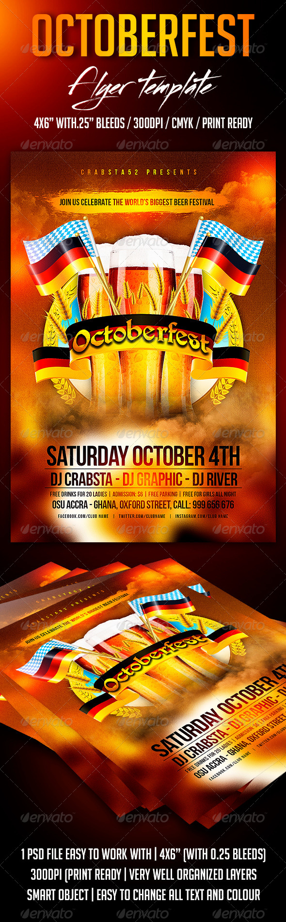 Octoberfest Flyer Template (Flyers)