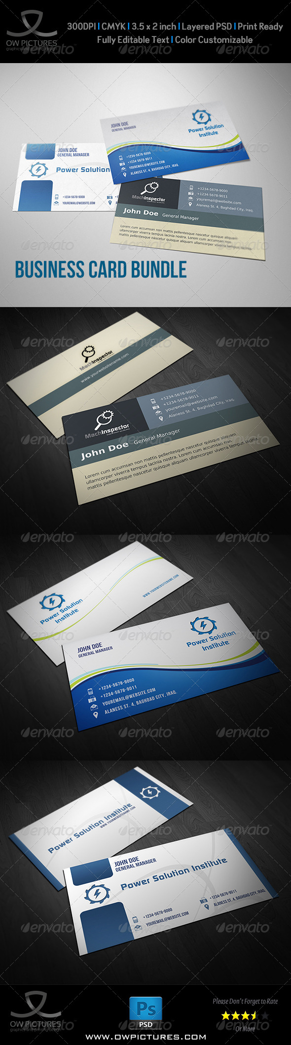 GraphicRiver Corporate Business Card Bundle Vol.3 8680990 GraphicRiver Corporate Business Card Bundle Vol.3 8680990