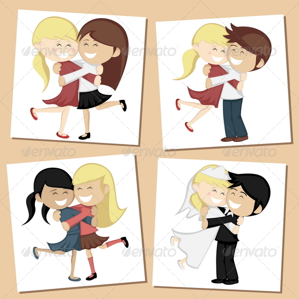 GraphicRiver Hug Collection 8686971 GraphicRiver Hug Collection 8686971