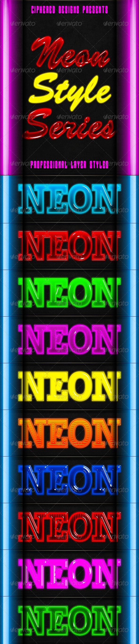GraphicRiver Neon Style Series Pro Text Effects 8688253 GraphicRiver Neon Style Series Pro Text Effects 8688253