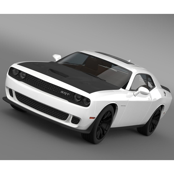3DOcean Dodge Challenger SRT Helllcat Supercharged LC 2015 8688295 3DOcean Dodge Challenger SRT Helllcat Supercharged LC 2015 8688295