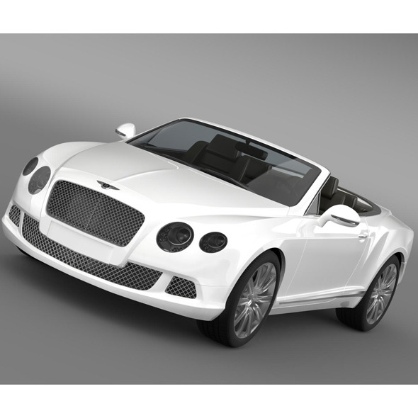 3DOcean Bentley Continental GTC 2011 8688495 3DOcean Bentley Continental GTC 2011 8688495
