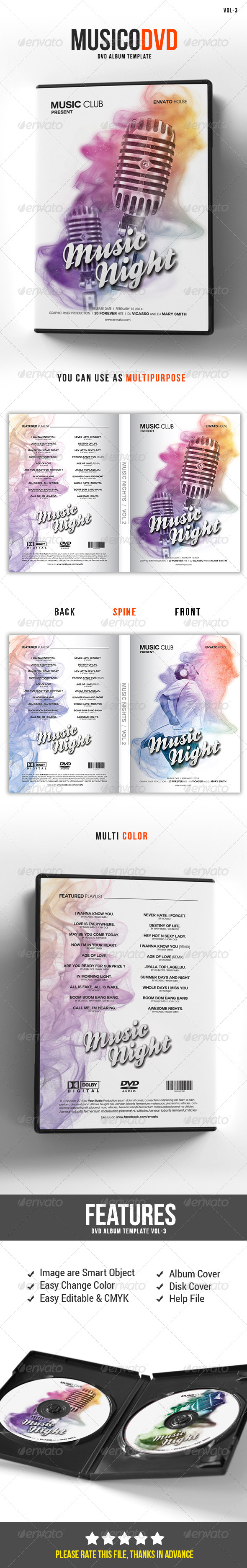 GraphicRiver Musico DVD 8689100 GraphicRiver Musico DVD 8689100
