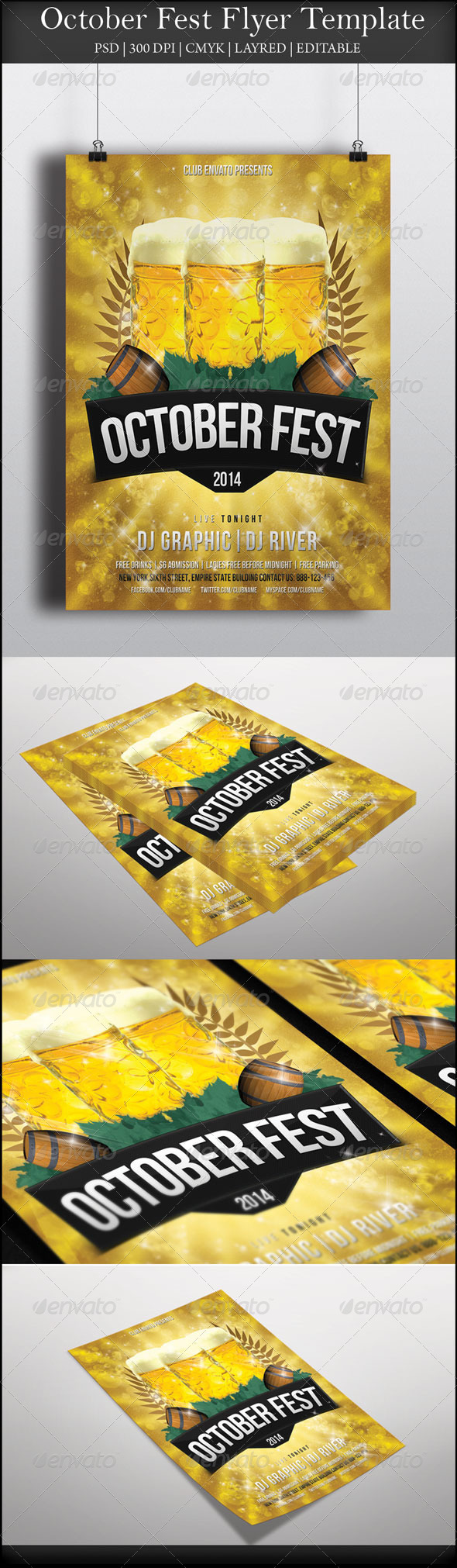 GraphicRiver October Fest Flyer 8689121 GraphicRiver October Fest Flyer 8689121