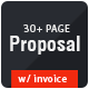 Wireframe: Proposal Template w/ Invoice & Contract Wireframe: Proposal Template w/ Invoice & Contract - GraphicRiver Item for Sale