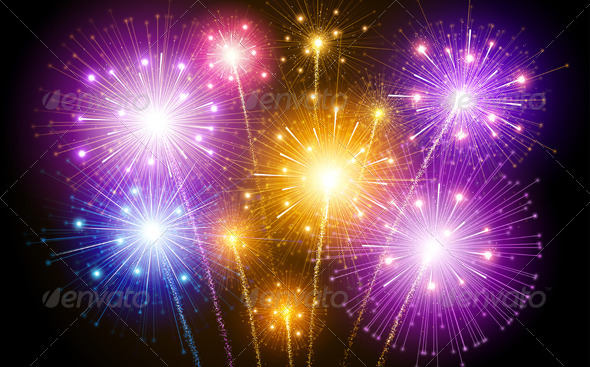 GraphicRiver Colorful Fireworks 8626762 GraphicRiver Colorful Fireworks 8626762