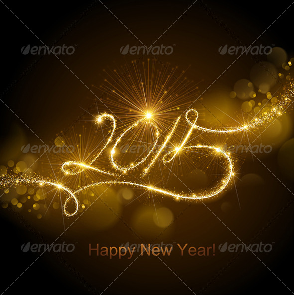GraphicRiver New Year 2015 fireworks 8637110 GraphicRiver New Year 2015 fireworks 8637110