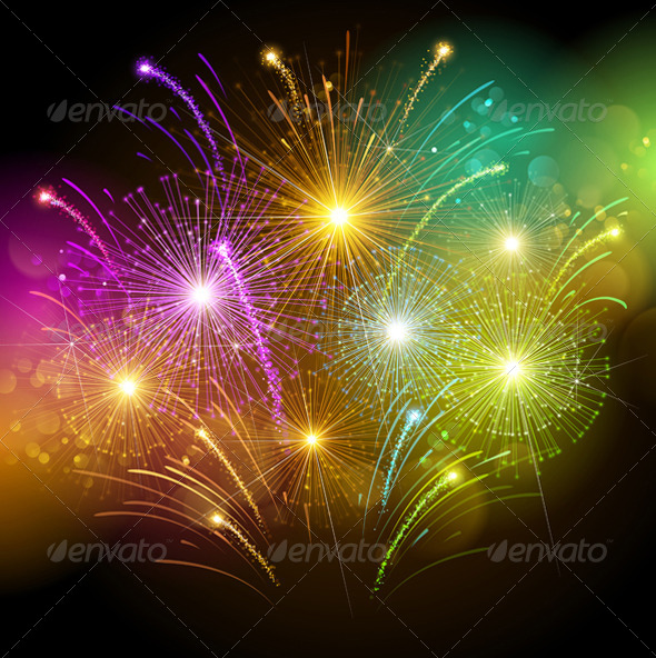 GraphicRiver Colorful Fireworks 8644330 GraphicRiver Colorful Fireworks 8644330