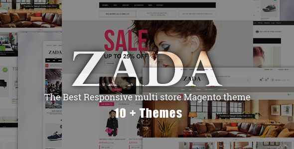 ZADA - Ultimate Responsive Magento Theme