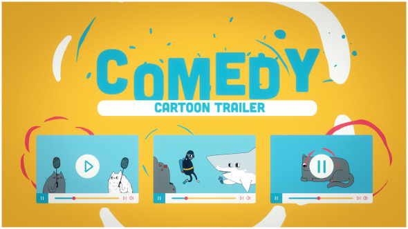 Funny Cartoon Comedy Trailer Funny Cartoon Comedy Trailer