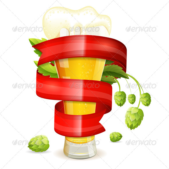 GraphicRiver Glass of Beer 8713321 GraphicRiver Glass of Beer 8713321