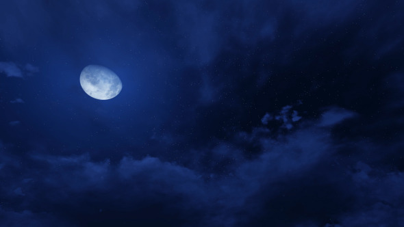 Night Sky and Clouds Night Sky and Clouds