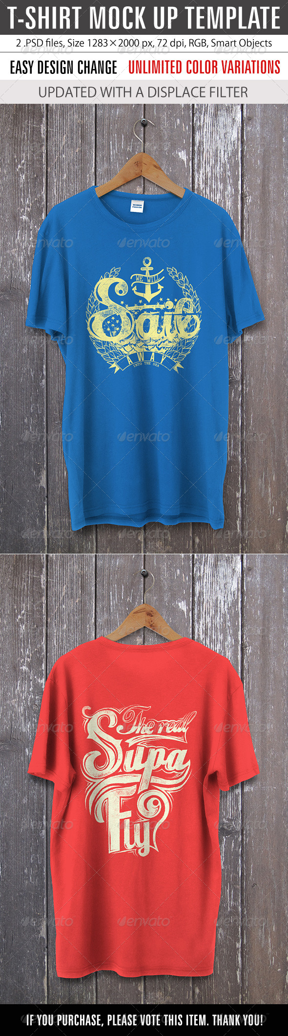 GraphicRiver T-Shirt Mock Up Template 8687277 GraphicRiver T-Shirt Mock Up Template 8687277