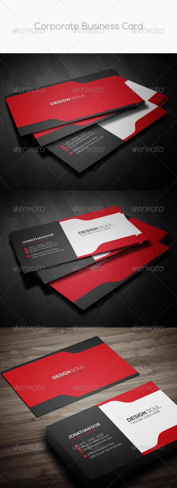 GraphicRiver Corporate Business Card 8714395 GraphicRiver Corporate Business Card 8714395