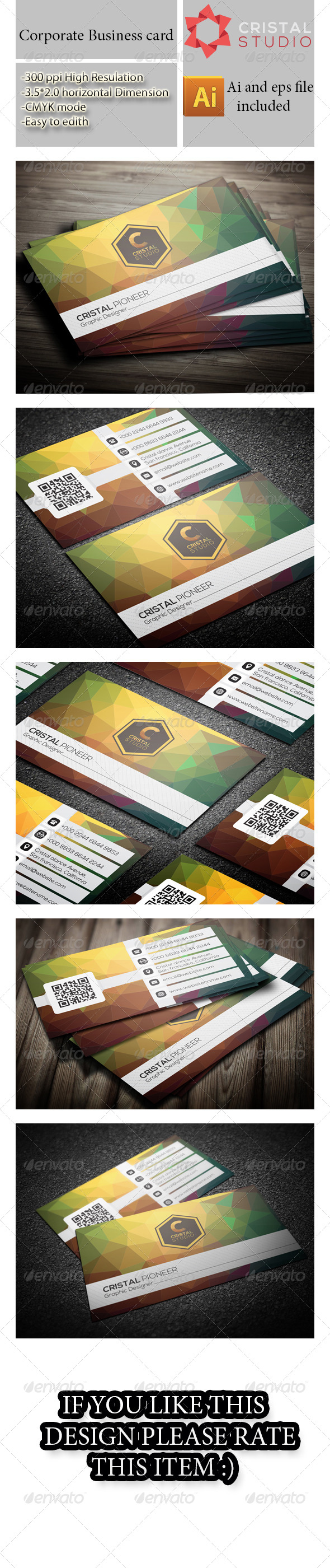 GraphicRiver Nice Corporate Business Card 8714478 GraphicRiver Nice Corporate Business Card 8714478