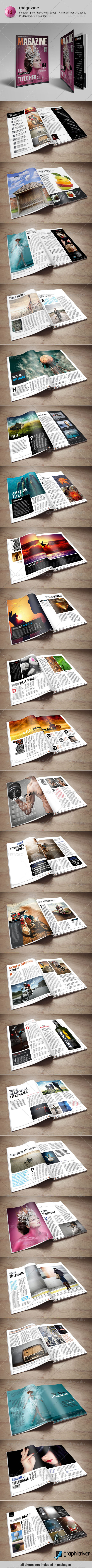 GraphicRiver 50 Pages Indesign Magazine Template 8715685 GraphicRiver 50 Pages Indesign Magazine Template 8715685
