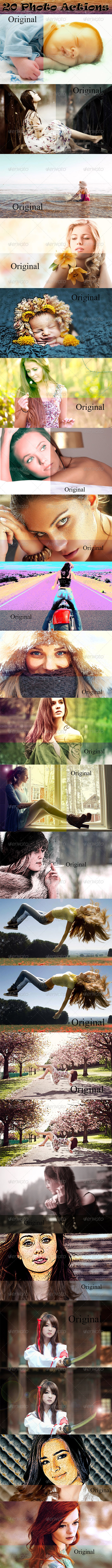 GraphicRiver 20 Photo Actions 8715846 GraphicRiver 20 Photo Actions 8715846