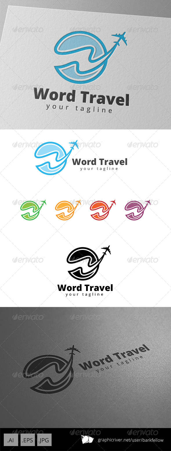 GraphicRiver World Travel Logo 8716074 GraphicRiver World Travel Logo 8716074