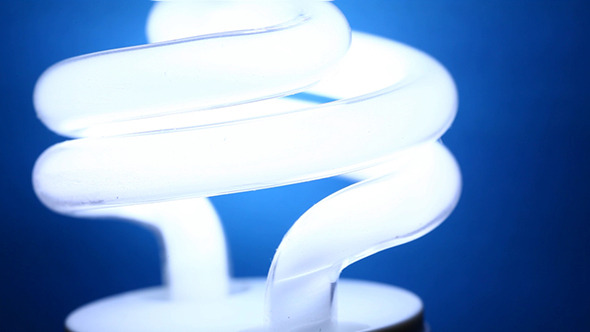CFL Bulb Glowing Bright 2 CFL Bulb Glowing Bright 2