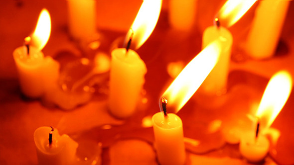 Candle Light With Flame 13 Candle Light With Flame 13