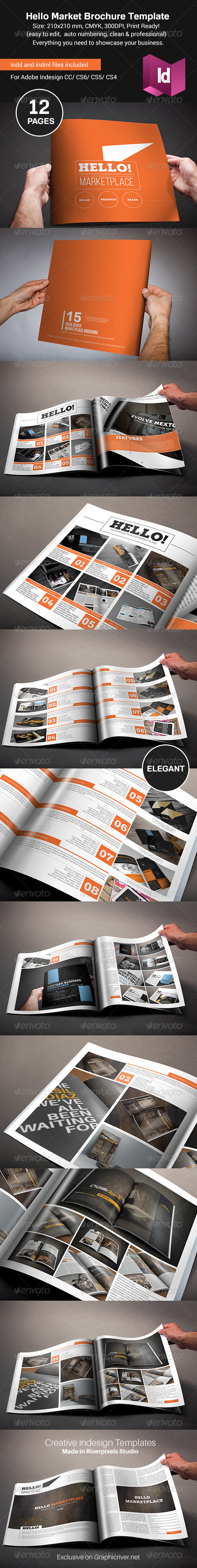 GraphicRiver Hello Market Brochure Template 8716774 GraphicRiver Hello Market Brochure Template 8716774
