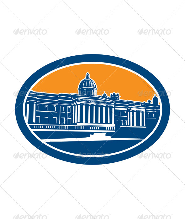 GraphicRiver National Gallery London Building 8717726 GraphicRiver National Gallery London Building 8717726