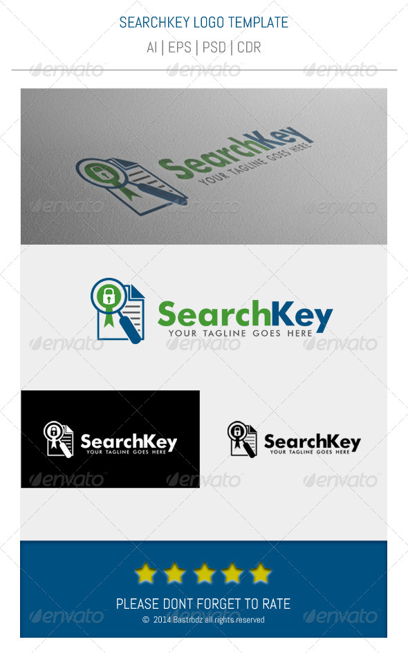 GraphicRiver Searchkey Logo Template 8718922 GraphicRiver Searchkey Logo Template 8718922