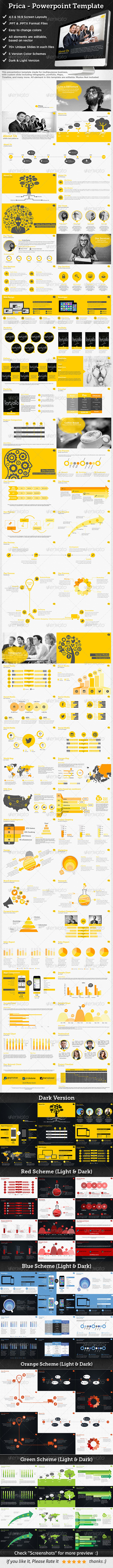 GraphicRiver Prica Presentation Powerpoint Template 8594950 GraphicRiver Prica Presentation Powerpoint Template 8594950