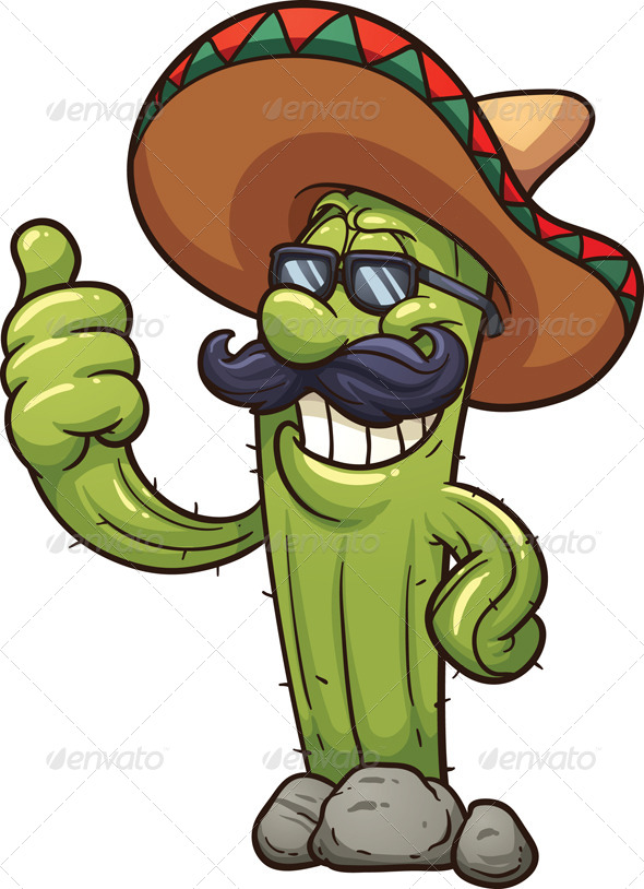 GraphicRiver Mexican Cactus 8721541 GraphicRiver Mexican Cactus 8721541