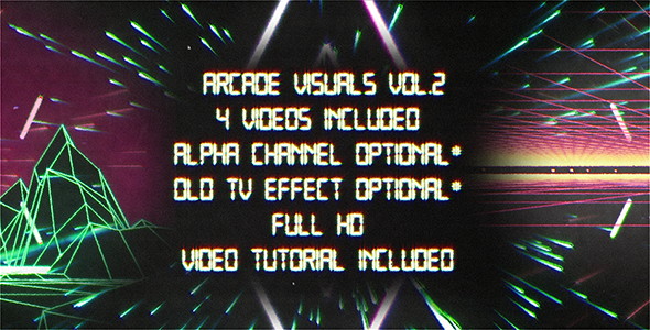 Retro Arcade Visuals Vol.2 Retro Arcade Visuals Vol.2