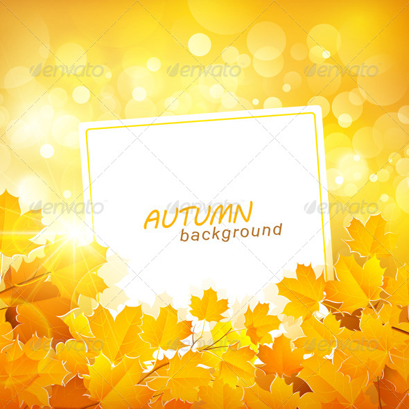 GraphicRiver Autumn Leaves Background 8721763 GraphicRiver Autumn Leaves Background 8721763