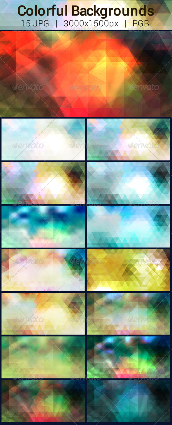 GraphicRiver 15 Colorful Backgrounds 8724693 GraphicRiver 15 Colorful Backgrounds 8724693