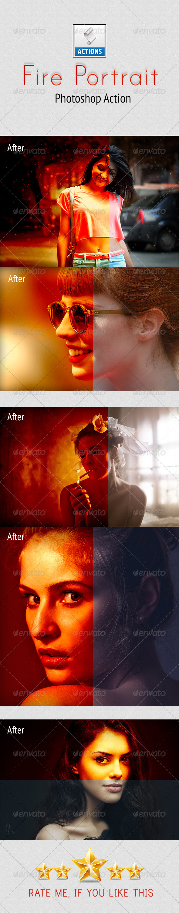 GraphicRiver Fire Portrait 8725171 GraphicRiver Fire Portrait 8725171