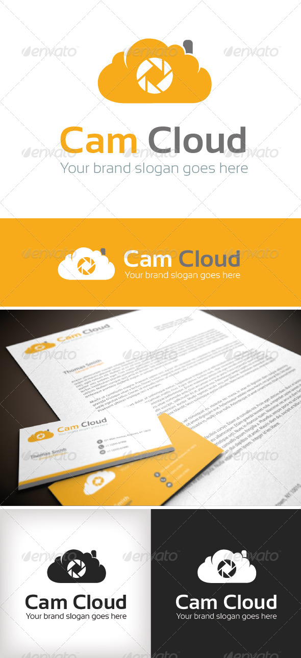 Cam Cloud Logo Template (Objects)