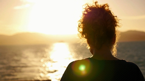 Dreaming against Impressive Sunset Dreaming against Impressive Sunset